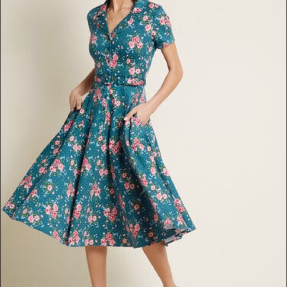 Modcloth Collectif Cherished Era Dress